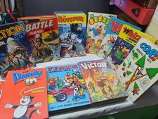 34 70s Book For Boys Annuals Battle Tiger Action Hotspur Whizzer Pow Jag Warlord