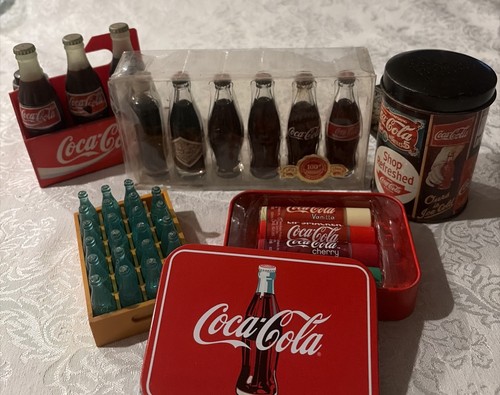 Tiny miniature coke coca - coke, cola