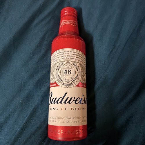 Budweiser beer bottle stand - budweiser, stand-up