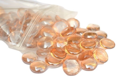 Glass pebbles stones gems - stones,