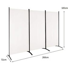 3-Panel Freestanding Wood Room