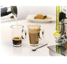 Set Of 4 240ml Coffee Cappuccino Tassimo Costa Tea Cafe Latte Mugs Glasses Cups