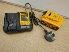 DeWalt DCB184 18v xr 5 AH XR Li-Ion Battery + DCB1104 240v Fast Multi Charger