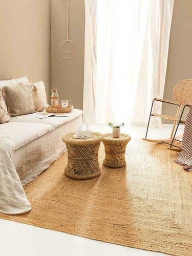 Rug jute 100 natural - jute, 100%
