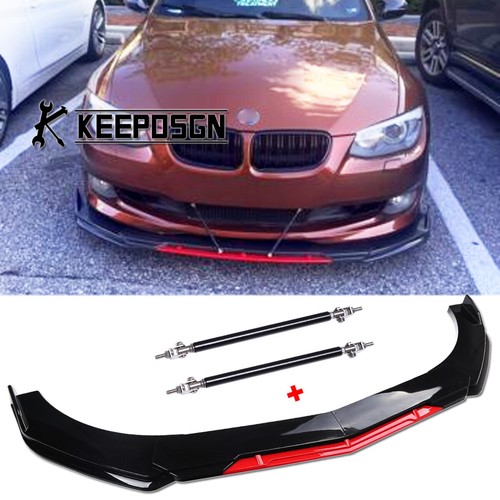 Gloss front bumper lip - front,