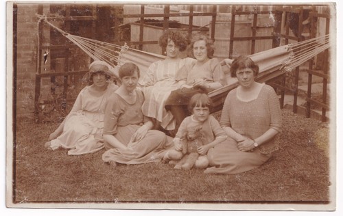 1920s rppc postcard women - postcard, &