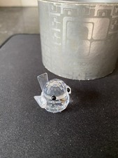 Swarovski Crystal "MINI SPARROW-METAL BEAK" Mint Condition-Original Box