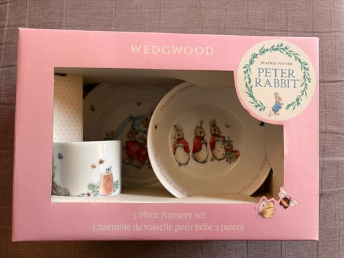 Wedgwood peter rabbit - 3, piece