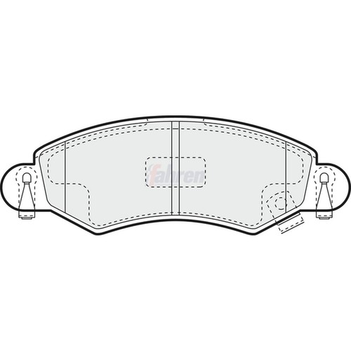 Brake pads set for - set,