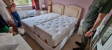 2 x Electric orthopedic single beds and mattress (not used) various lift & tilt