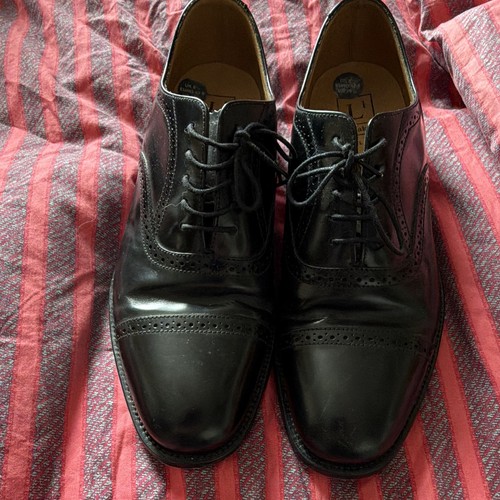 Men loake black leather - men's,