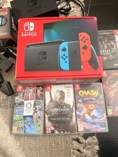 Nintendo Switch 32GB Bundle with 10 games