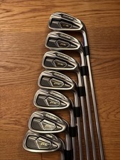 Taylormade PSI Irons 4-PW Stiff Flex KBS Tour C-Taper 105 Shafts