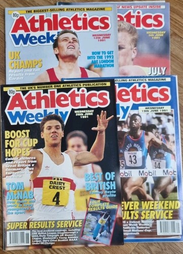Athletics weekly magazines - athletics,