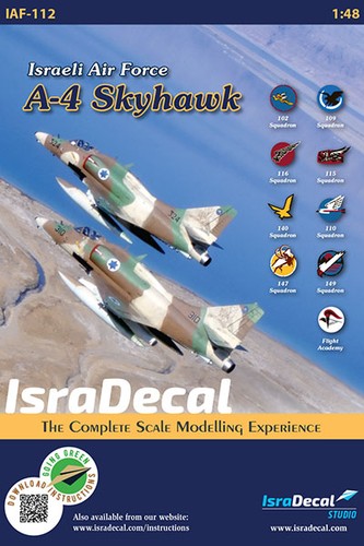 Isradecal studio iaf 112 - isradecal, 1:48