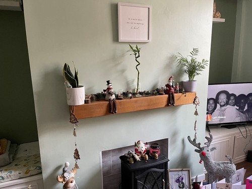 Solid oak fireplace beam urban - beam,