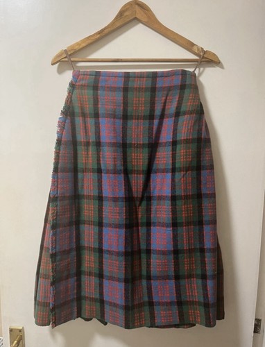 Vintage 100 wool kilt waist - kilt,