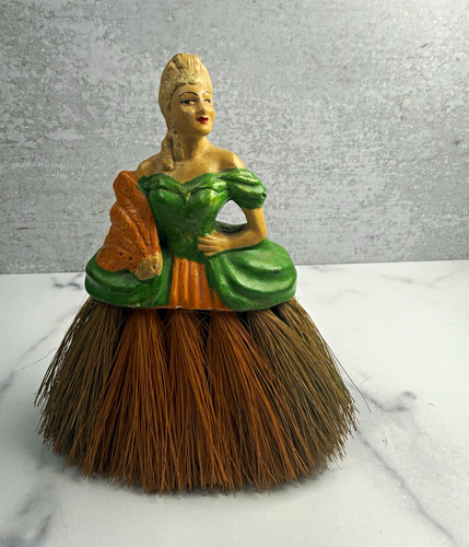 Antique chalkware crinoline - antique,