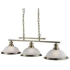 3 Lights Antique Brass Finish