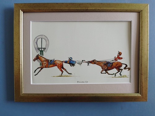 Bryn parry horse racing - bryn, print