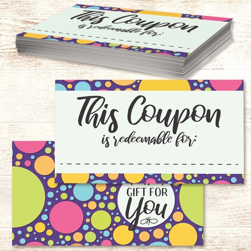 Colorful bubbles redeemable - colorful,