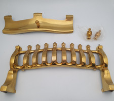 Blenheim Brass Decorative Fire Front Grate for Open/Gas Fire 16in