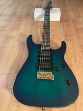 Charvel Dinky ST type Blue Used Electric Bass Guitar