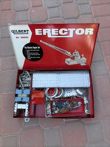 Vintage gilbert erector set - vintage,