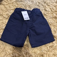 Next Boys Navy Shorts 2/3