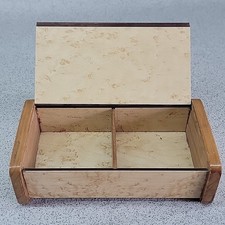 Vintage Maple Wood Trinket