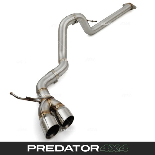 Exhaust cat back side exit - back,