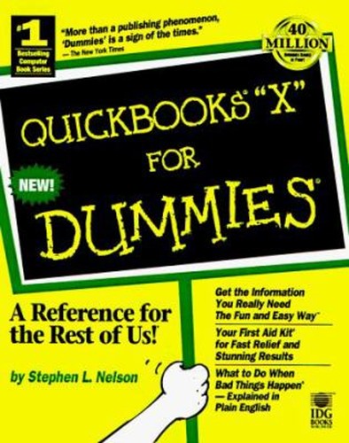 Quickbooks for dummies - quickbooks,