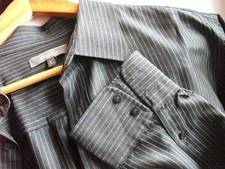 Mens Vintage Shirt Wolsey grey