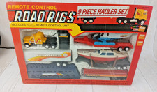 Vintage Kao Shek Toys Remote Control Road Rigs 9 Piece Hauler Set 1990s