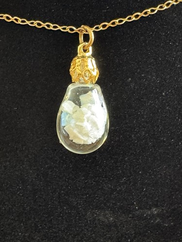 Vintage pendant with floating - pendant,