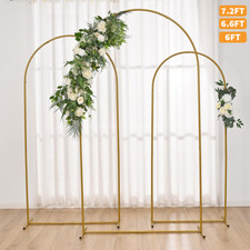 Large Arch Door Wedding Metal Frame party Backdrop Stand Balloon Flower Rack UK