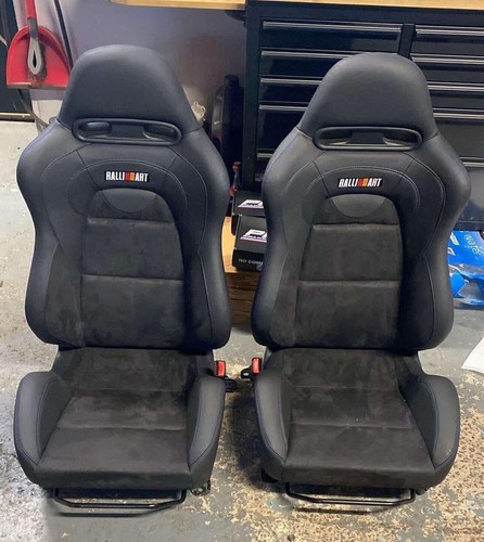 Mitsubishi evo ralli art seats - ralli,