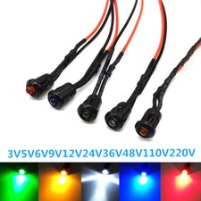 6mm Pre-Wired LED Bulb Light