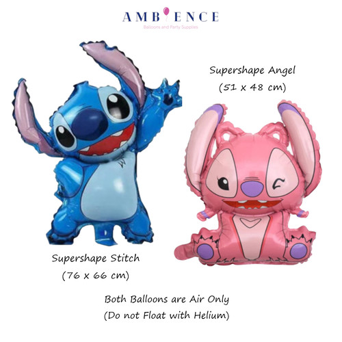 Stitch angel balloons - angel,
