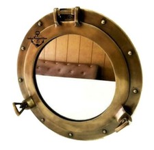 Nautical Brass Finish Porthole