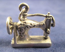 Vintage Sterling Silver Mini SINGER SEWING MACHINE Charm