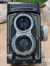Rolleiflex T Grey. Tessar T 3.5 Carl Zeiss. TLR.
