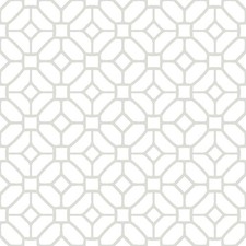 WallPops FP2946 Lattice Peel & Stick Floor Tiles, White & Off-White, 12 x 12 "