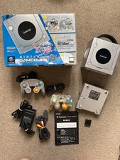 Boxed Silver Nintendo GameCube plus Gameboy player Console enjoy Pack GC NTSC-J