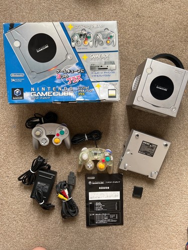 Boxed silver nintendo gamecube - silver,