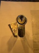 50T/50 Thumb Turn 100mm Euro Cylinder Locks Nickel Chrome With Key