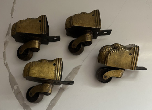 Rolling antique vtg lion claw - rolling,
