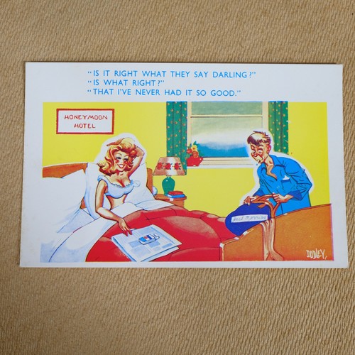 Vintage postcard funny - postcard,