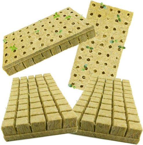 Rockwool cubes 100 - rockwool, cubes,