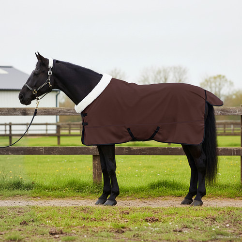 Horse blanket full dark brown - horse,